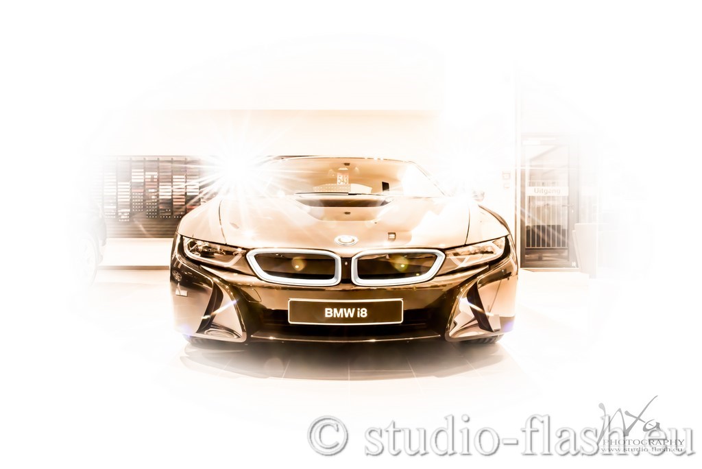 i8 BMW tuning voiture sport sportive design concept