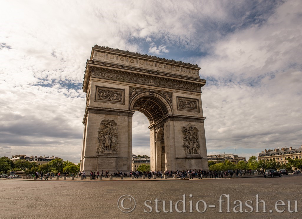 L'arc de Triomphe à Paris de Wttrwulghe Xavier