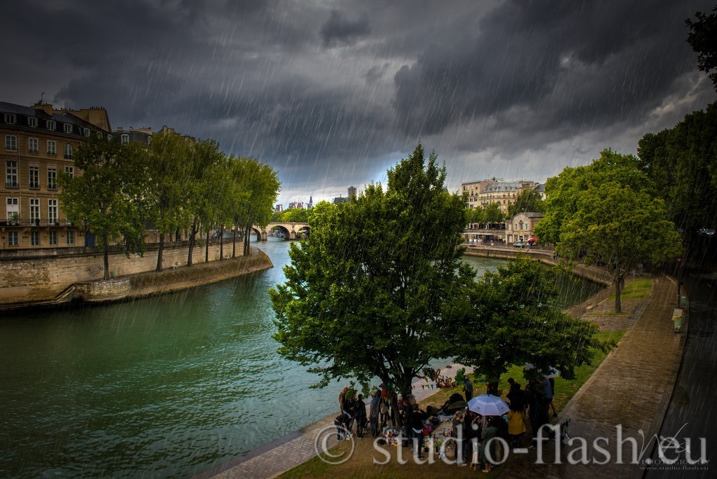 La seine à Paris de Wttrwulghe Xavier