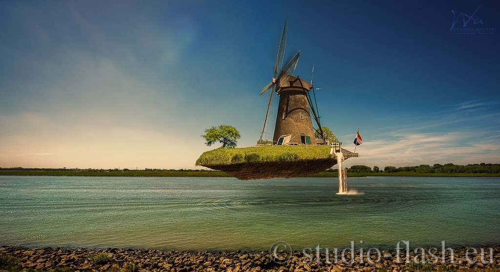 Le moulin photo manipulation de Wttrwulghe Xavier