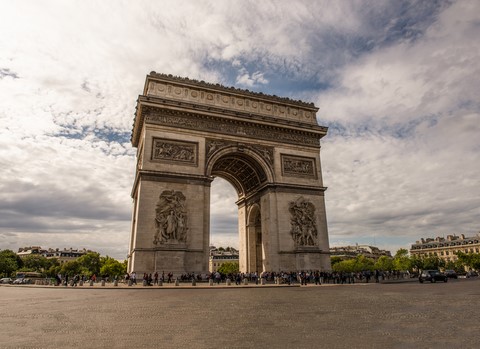 L'arc de Triomphe à Paris de Wttrwulghe Xavier