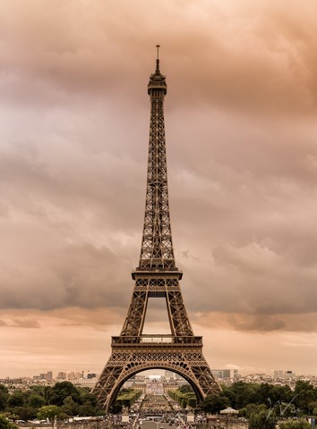 La tour Eiffel à Paris de Wttrwulghe Xavier