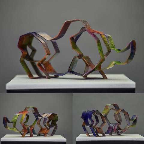 Sculture Rhino de Wttrwulghe Xavier