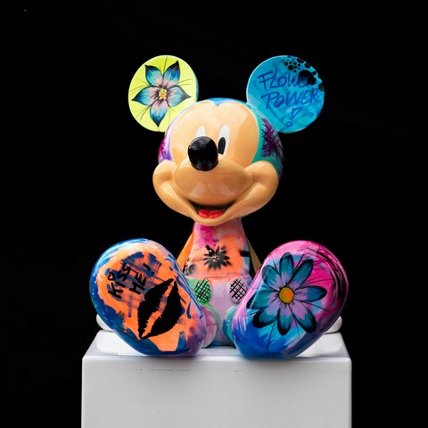 Mickey Hippie Flowers L de Wttrwulghe Xavier