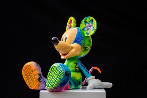 Mickey Hippie Flowers L de Wttrwulghe Xavier