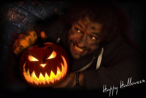 Halloween photo manipulation