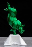 Rhino danseur Apple Green de Wttrwulghe Xavier